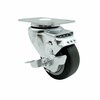 Service Caster Assure Parts 190CW22315TP Replacement Caster with Brake ASS-SCC-20S314-TPRB-TLB